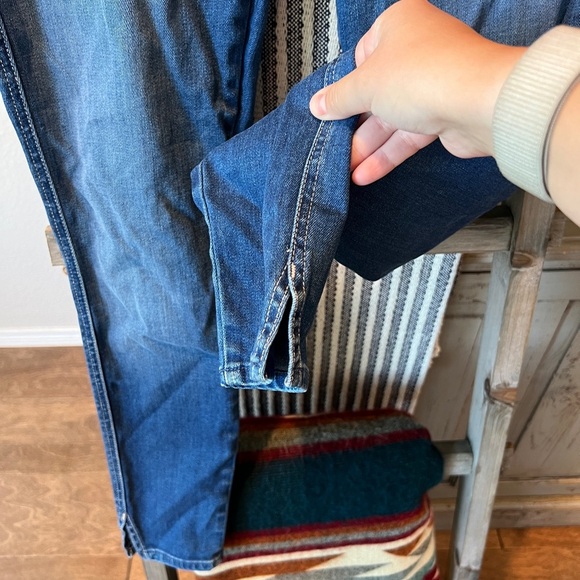 MOTHER women’s The Vamp Jean in spiked heels to tractor wheels size 26 - Picture 5 of 13